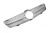 Mercedes CLS C219 2004–2010 Sprednja maska hladilnika (2005-2008, Diamond Silver) fotografija 5