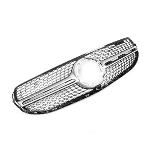 Sprednja maska Diamond Silver (za Base 2019-2022) Mercedes GLC X253 2015–2022 fotografija 2