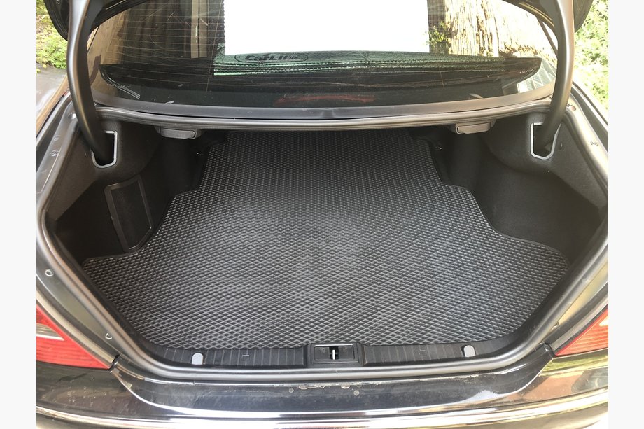 Mercedes E-class W211 2002–2009 Prtljažna podloga (EVA, črna) Sedan Fotografija 1