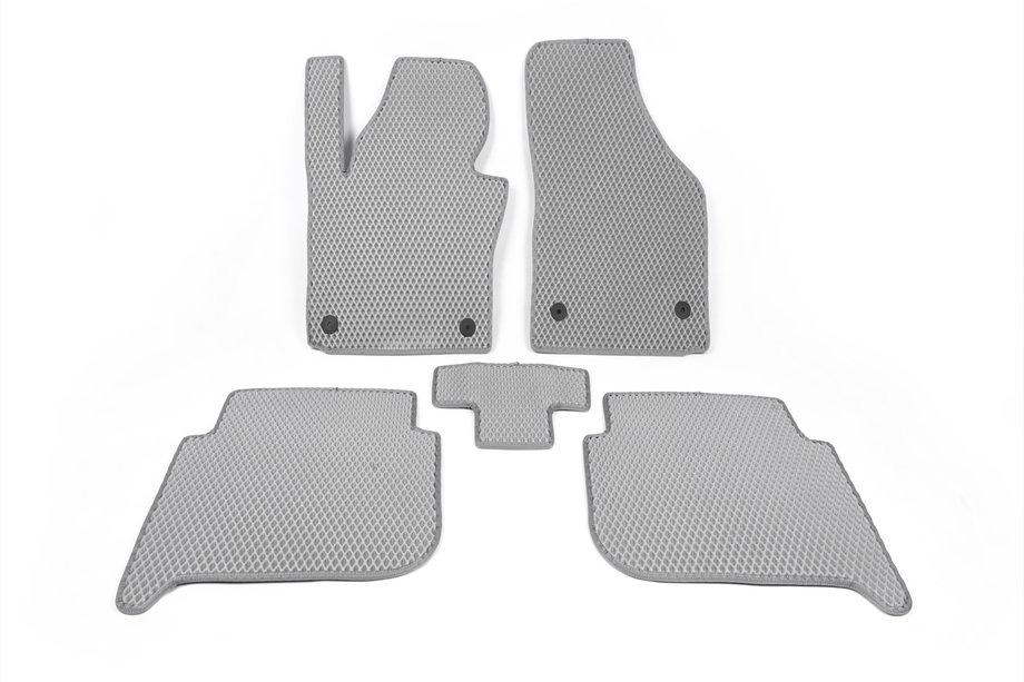 Volkswagen Touran 2010–2015 EVA avto preproge (sive) Image