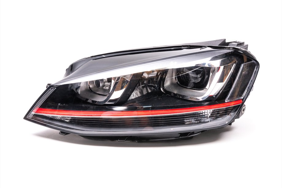 Volkswagen Golf 7/E-Golf 2012–2020 Sprednji žaromet GT LED (Levi, Original, Rabljen) Fotografija 1