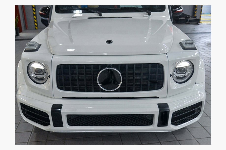 Mercedes G-Class W463 2018–2024 Maska in obrobe žarometov za G63 Fotografija 2