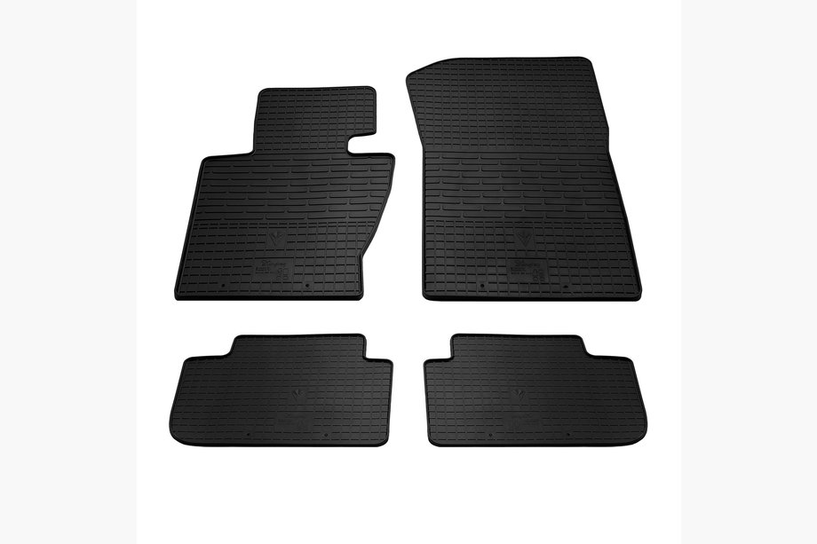 BMW X3 E83 2003–2010 Gumijasti tepihi za potniški prostor (4 kosi, Stingray Premium) Image