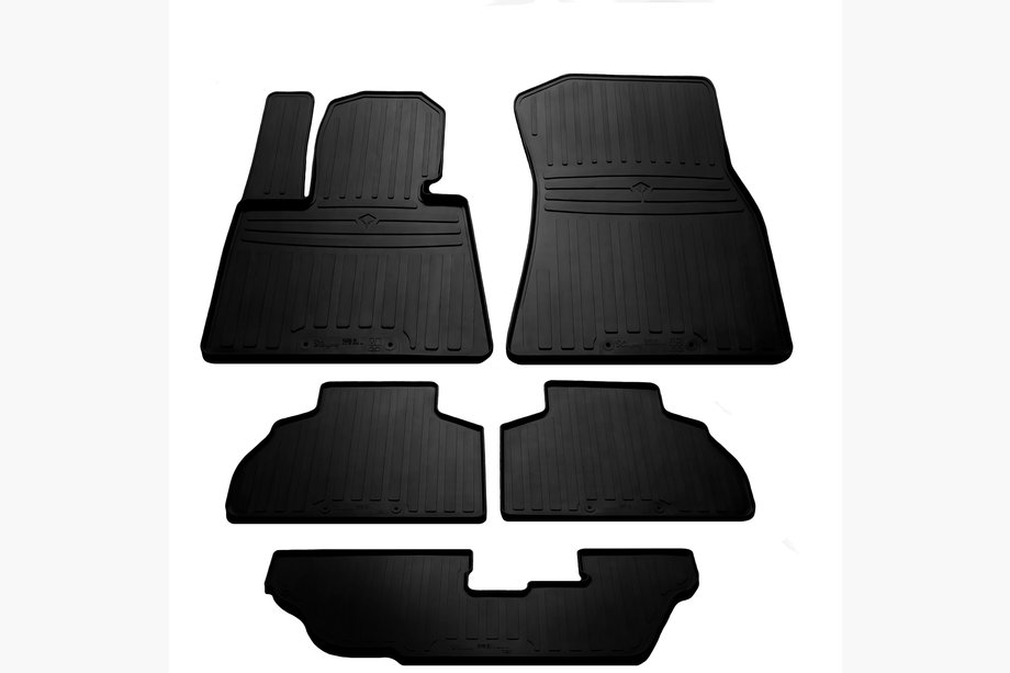 BMW X7 G07 2019– Gumijasti tepihi (za 6-sedežni, Stingray Premium) Image