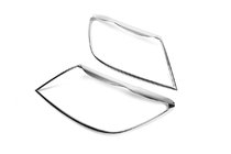 Toyota Hilux 2006–2015 Kromirane obrobe žarometov (2 kosa, plastika) fotografija 2
