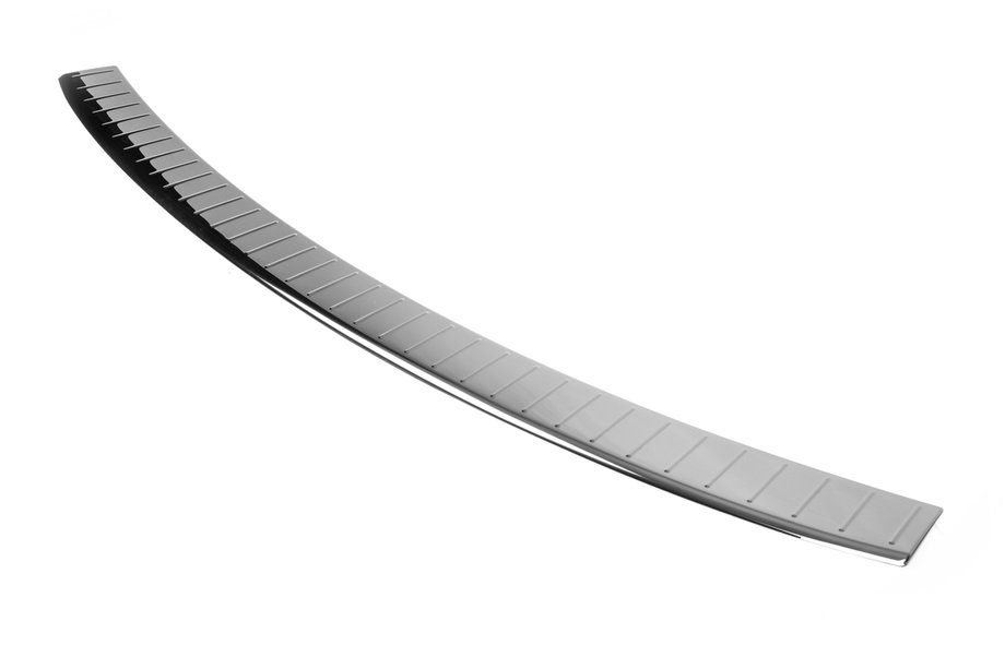 Volkswagen Caddy 2015–2020 Okrasne letve za zadnji odbijač črni krom (nerjavno jeklo) Fotografija 1