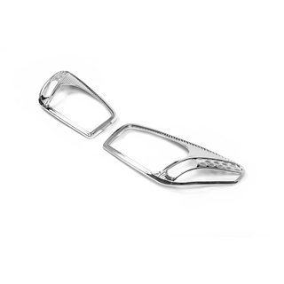 Kromirane obrobe žarometov (2 kosa, plastika) Toyota Rav 4 2001–2005 fotografija 3