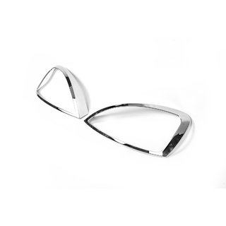 Kromirane obrobe žarometov (2 kosa, plastika) Opel Astra G Classic 1998–2012 fotografija 2
