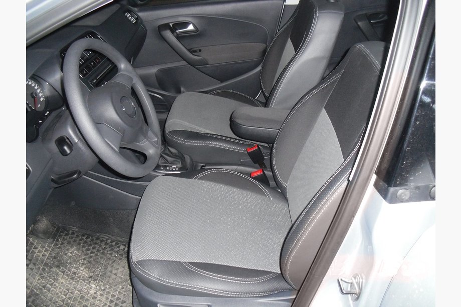Volkswagen Polo 2010–2017 Avto sedežne prevleke SoyuzAuto Premium Image