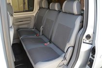 Volkswagen Caddy 2010–2015 Avtoprevleke (umetno usnje↗tkanina, Premium) fotografija 5