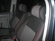 Volkswagen Caddy 2010–2015 Avtoprevleke (umetno usnje↗tkanina, Premium) fotografija 2
