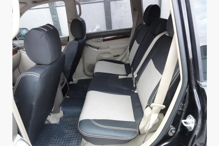 Toyota Land Cruiser Prado 120 2002–2009 Prevleke za avtosedeže SoyuzAuto Premium-series Fotografija 5