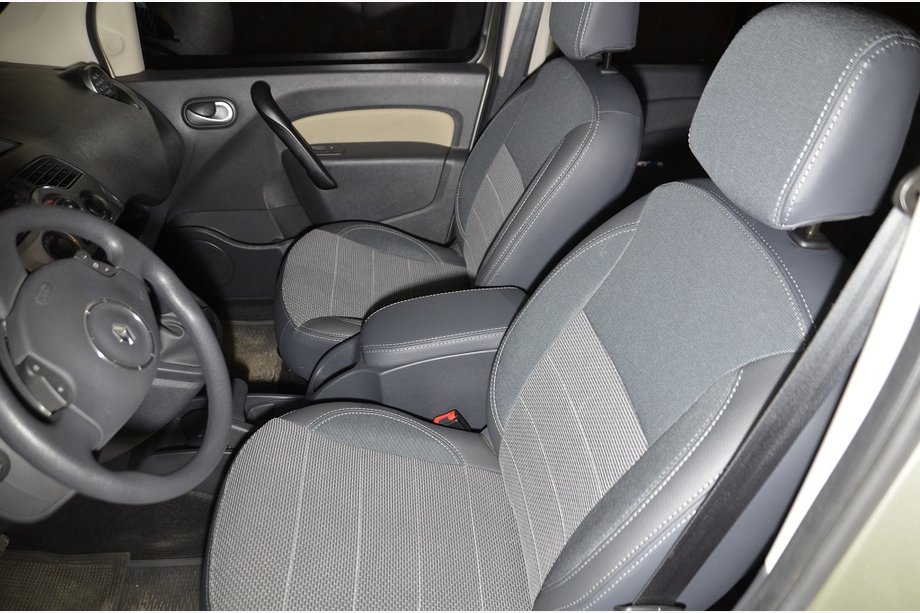 Renault Kangoo 2008–2020 Novost!!! Prevleke za sprednje sedeže iz eko usnja MW-Brothers Image