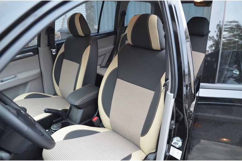 Mitsubishi Pajero Sport 2008–2015 Avto sedežne prevleke SoyuzAuto Premium Image