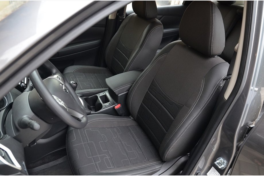 Nissan X-trail T32/Rogue 2014–2021 Prevleke za sedeže iz eko usnja SoyuzAuto Premium Image