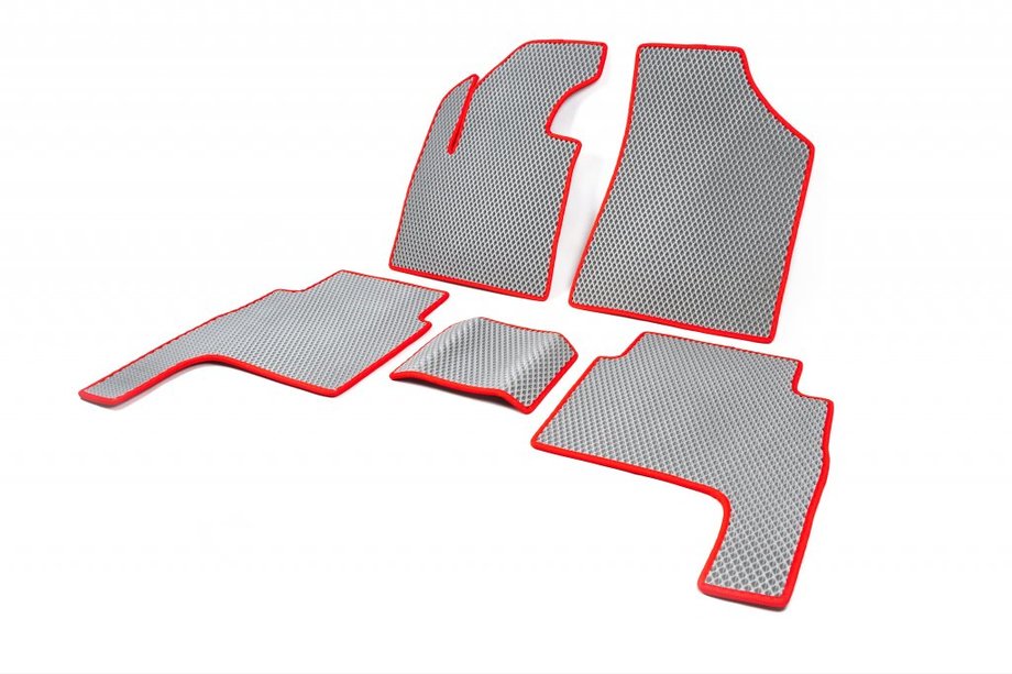 Hyundai Santa Fe 2 2006–2012 EVA avto preproge (sive) 2006-2010 Image