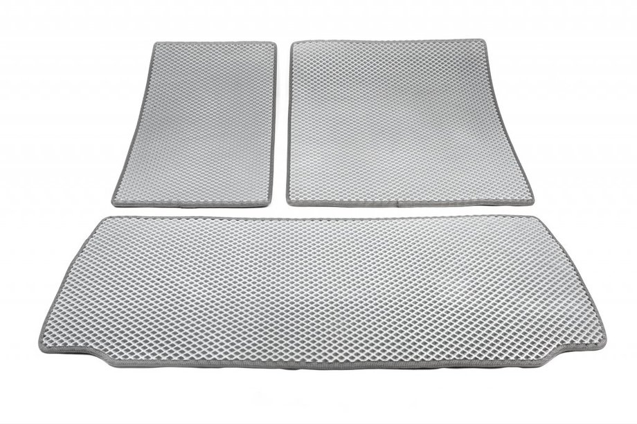 Toyota Sequoia 2007–2022 Prtljažne preproge (EVA, sive) Image