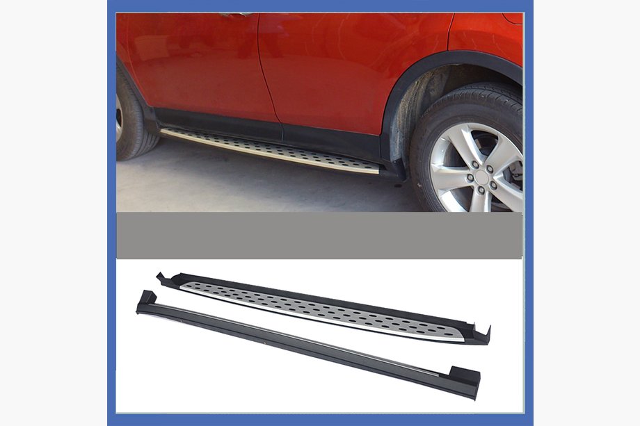Toyota Rav 4 2013–2018 Stranske stopnice OEM V2 (2013-2016, 2 kosa, aluminij) Image