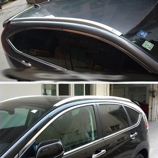 Sive OEM strešne sani (ABS plastika) Honda CRV 2012–2016 fotografija 1