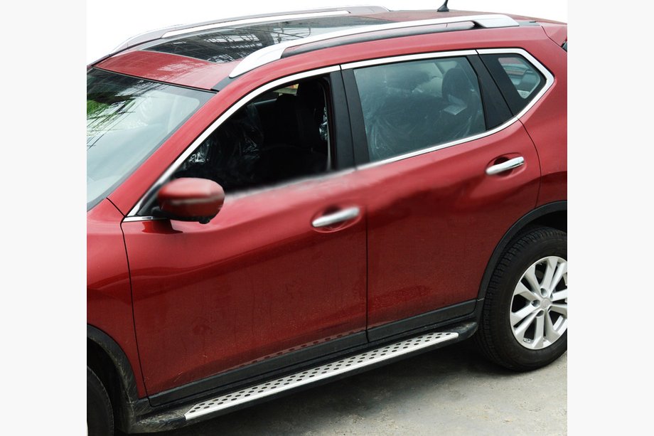 Nissan X-trail T32/Rogue 2014–2021 Strešne vzdolžne letve, originalni dizajn (sive) Image