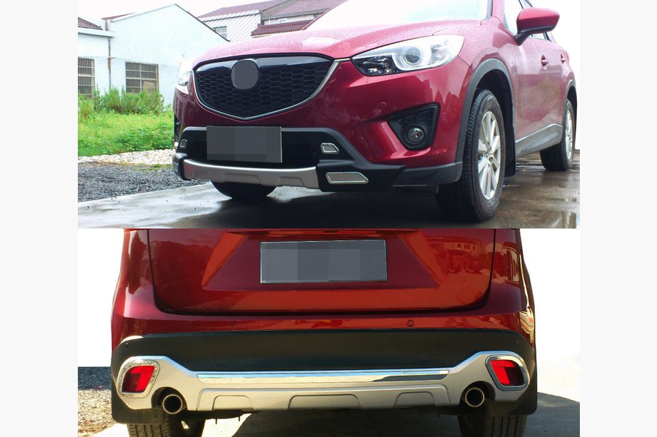 Mazda CX-5 2012–2017 Sprednji in zadnji lip dodatek (2 kosa) Image
