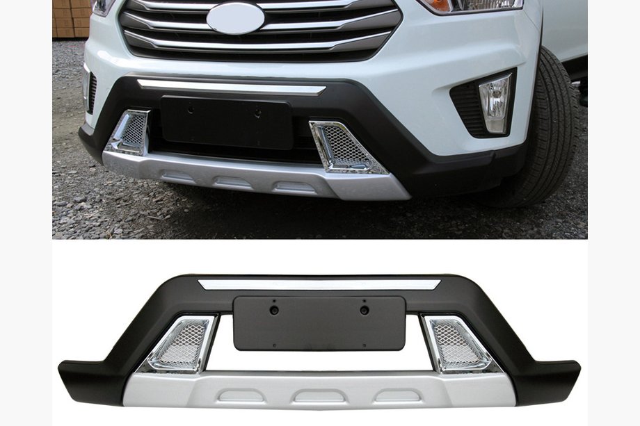 Hyundai Creta 2014–2020 Sprednji in zadnji lip dodatek (2 kosa) Image