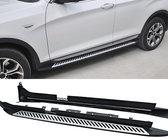 BMW X4 F26 2014–2018 Originalne stranske stopnice V2 (2 kosa, aluminij) fotografija 6