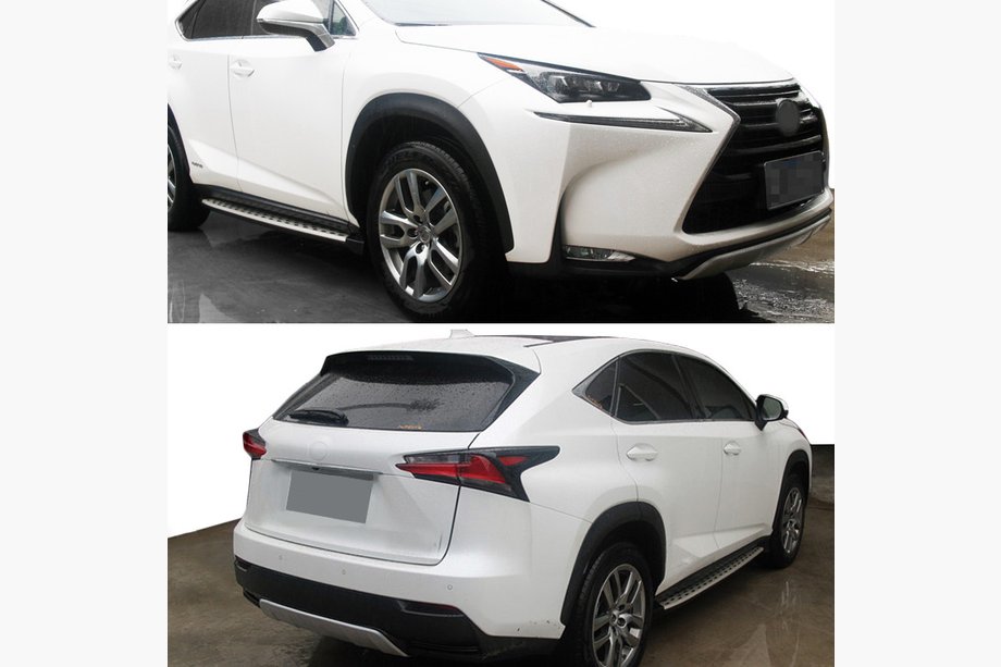 Lexus NX 2014–2021 Sprednji in zadnji lip dodatek (2 kosa) Image