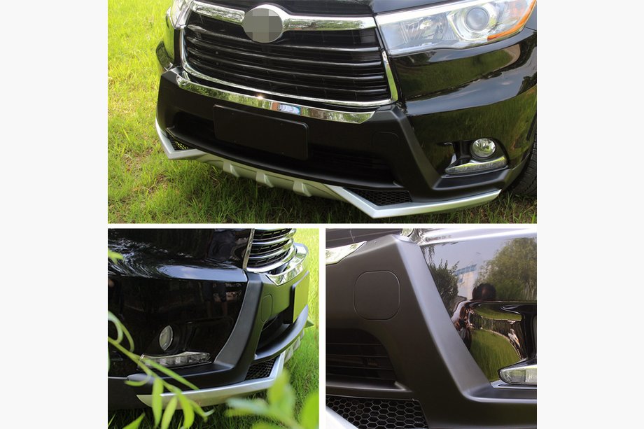 Toyota Highlander 2013–2019 Sprednji in zadnji lip spojler 2014-2017 (2 kosa) Image