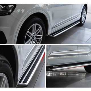 Stranske stopnice OEM-V3 (2 kosa, aluminij) Audi Q3 2011–2019 fotografija 1