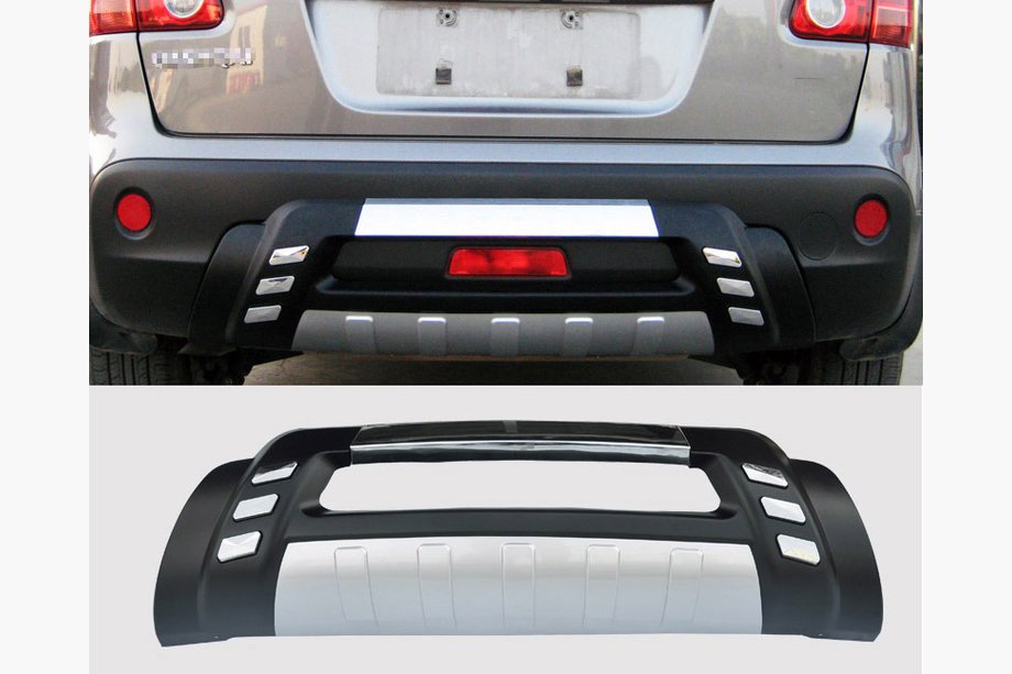 Nissan Qashqai 2007–2010 Zadnji difuzor V2 (siva plastika) Image