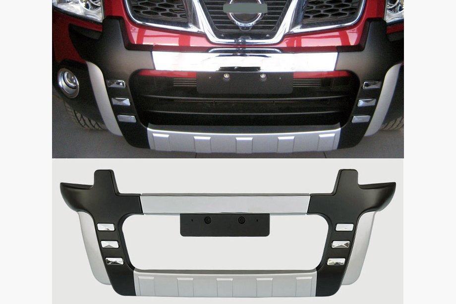 Nissan Qashqai 2010–2014 Sprednji difuzor V2 (plastika) Image