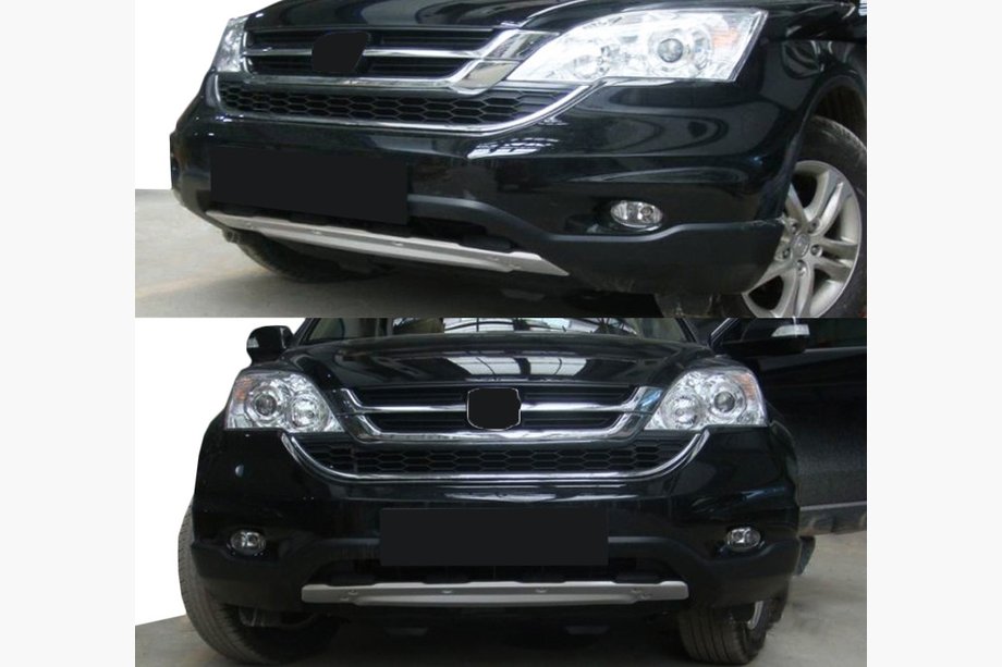 Honda CRV 2007–2011 Sprednji in zadnji lip spojler V3 (2007-2010) Image
