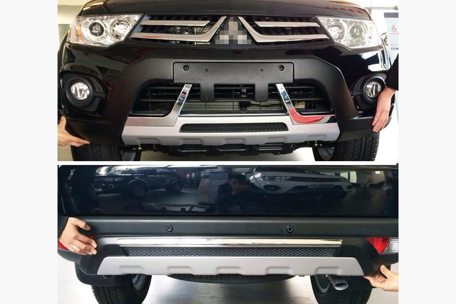 Mitsubishi Pajero Sport 2008–2015 Sprednji in zadnji lip spojler (2013-2015) Fotografija 2