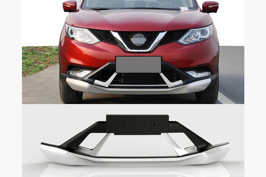Nissan Qashqai 2014–2021 Sprednji in zadnji lip spojler V3 (plastika) Image