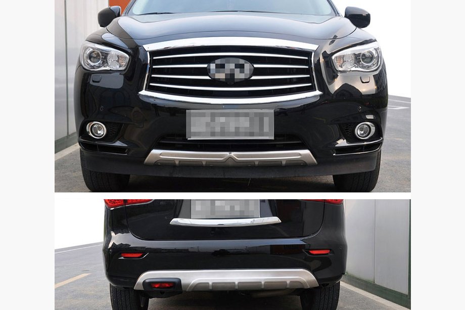 Infiniti QX60 2016–2021 Sprednji in zadnji lip dodatek (2 kosa) Image