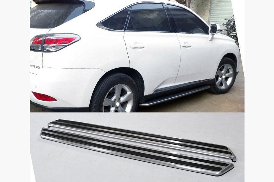 Lexus RX 2009–2015 Stranski pragovi Original V1 (2 kos, aluminij) Image