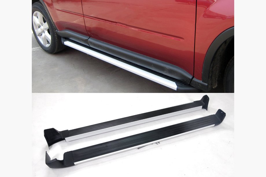 Nissan X-trail T31 2007–2014 Originalni stranski pragovi (2 kosa, aluminij) Image