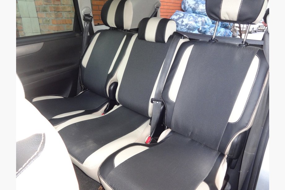 Toyota Avensis 2009–2018 Avtoprevleke (umetno usnje↗tkanina, Premium) Fotografija 1