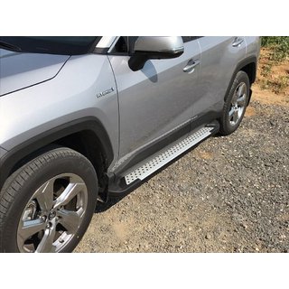 Stranske stopnice Allmond Grey (2 kosa, aluminij) fotografija 1