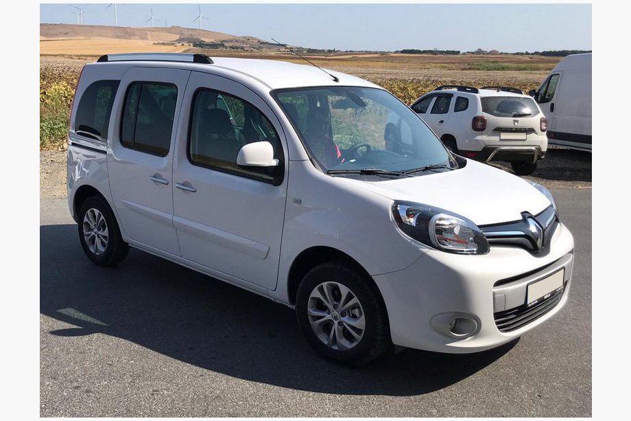 Renault Kangoo 2008–2020 Integrirane strešne sani (kromirane) Image