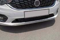 Fiat Tipo 2016– Zaščitna obloga iz nerjavečega jekla za sprednji odbijač OmsaLine (2016-2020) fotografija 1