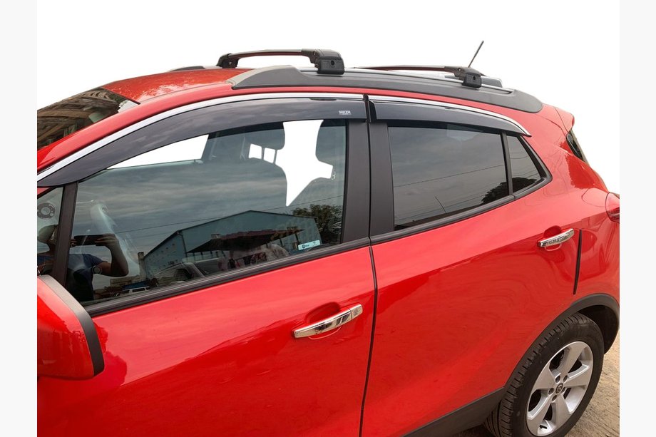 Opel Mokka 2012–2021 Vetrni deflektorji oken s kromirano letvico (4 kos, Niken) Image