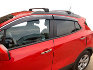 Opel Mokka 2012–2021 Vetrni deflektorji oken s kromirano letvico (4 kos, Niken) fotografija 1