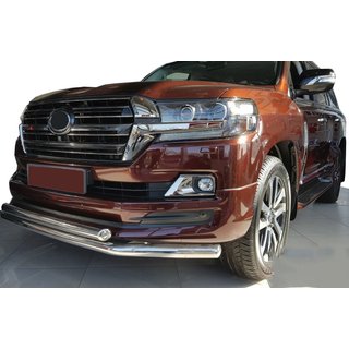 Sprednji zaščitni lok ST014 (2015+, nerj.) Toyota Land Cruiser 200 2007–2021 fotografija 1