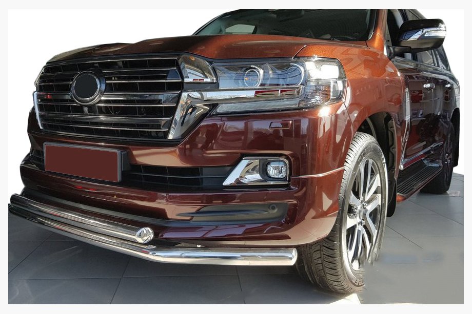 Toyota Land Cruiser 200 2007–2021 Sprednji zaščitni lok ST014 (2015+, nerj.) Image