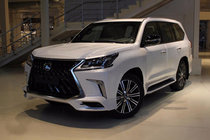 Lexus LX570/450d 2008–2022 Stranski pragovi (dizajn Lexus 2016+) fotografija 2