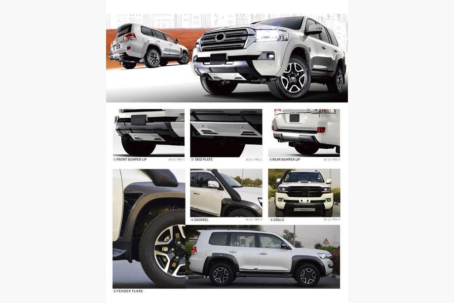 Toyota Land Cruiser 200 2007–2021 Komplet body kita 2016↗ (TRD-Safari) Image