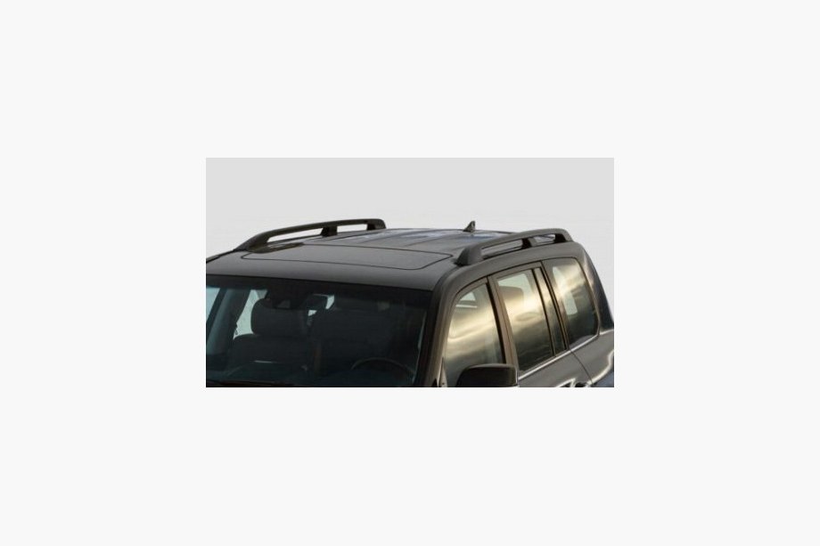 Toyota Land Cruiser 200 2007–2021 Strešni relingi – originalni dizajn Premium Black (2 kos) Fotografija 2