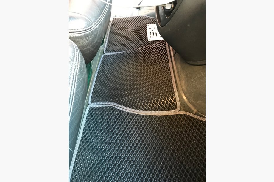 Mercedes Sprinter W901/902/903/904/905 1995–2006 EVA talne preproge za avto (CDI, črne) Fotografija 1